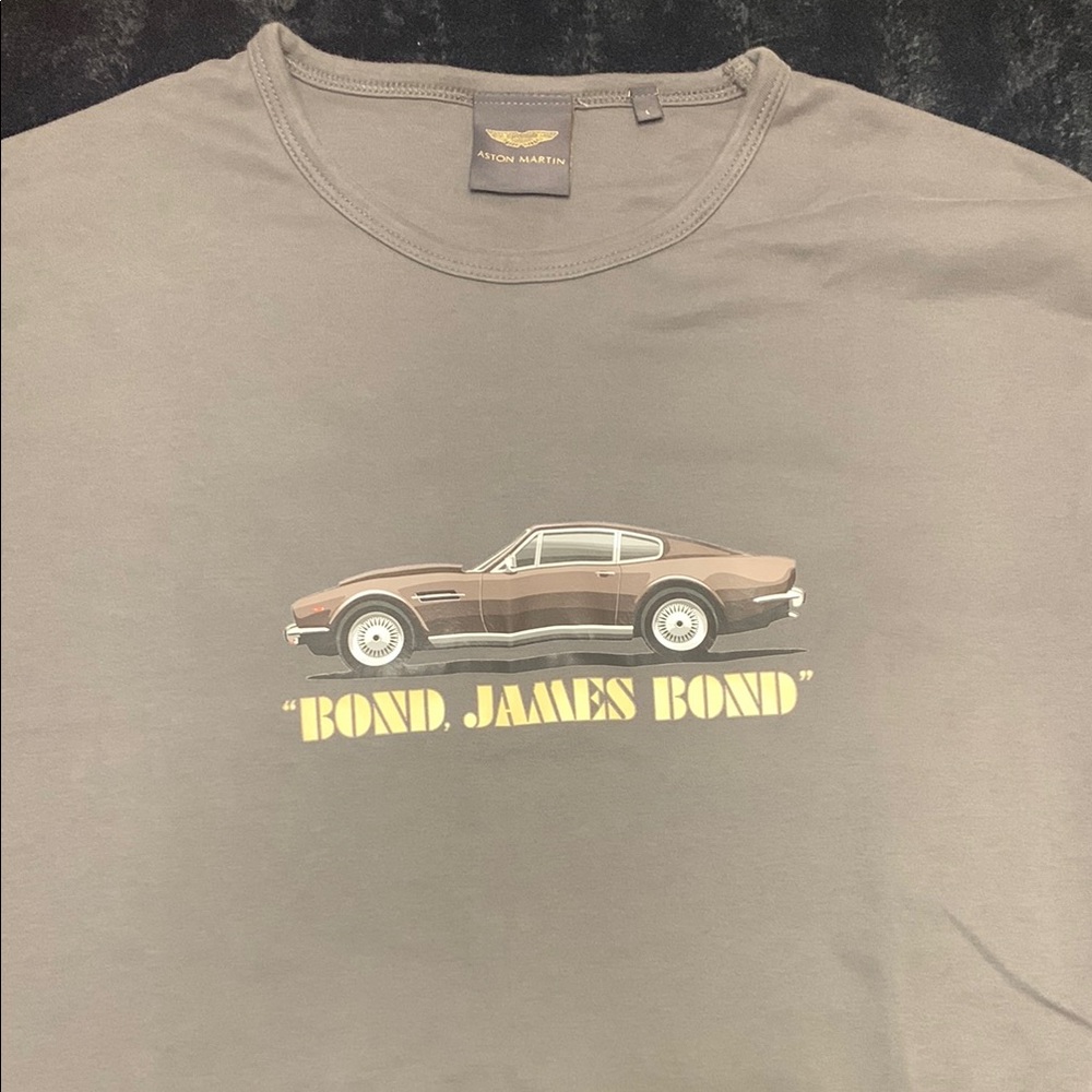 Aston Martin Gray T-Shirt